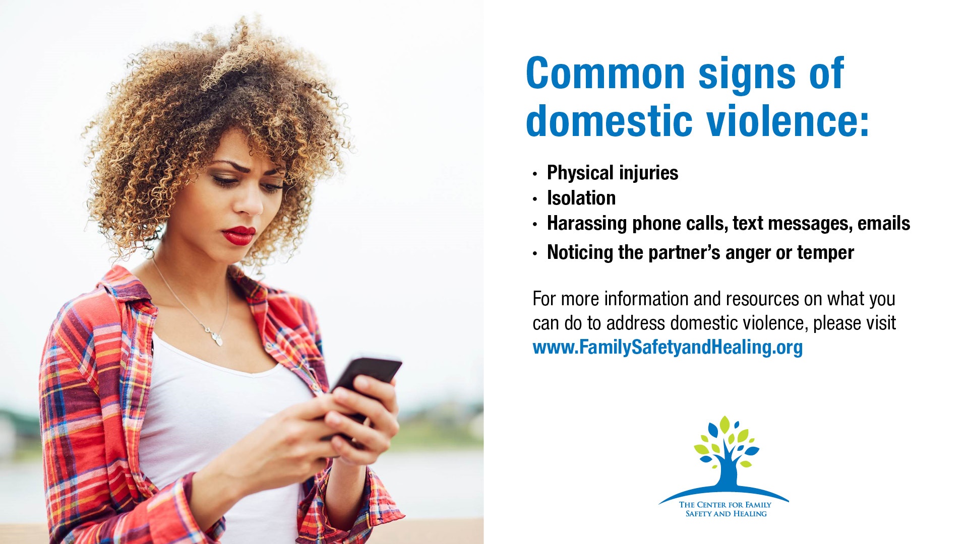 Signs of domestic violence