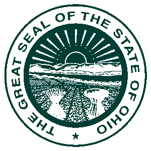 seal of ohio - white