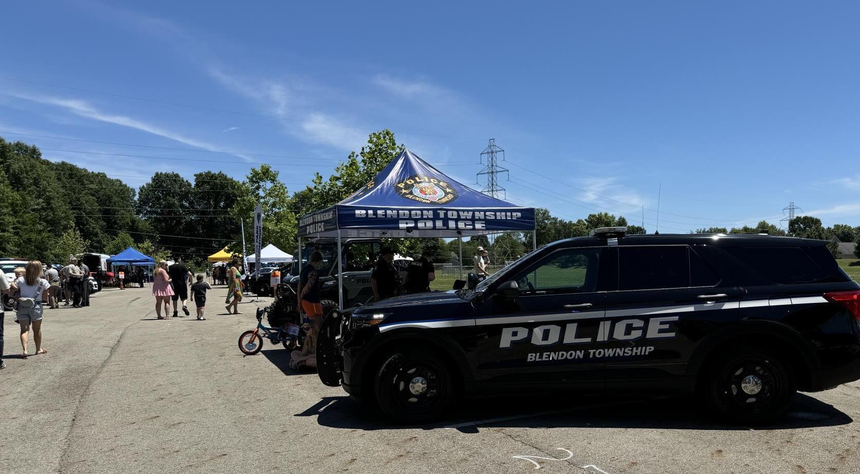 Cops &  Kids Day Blendon Car